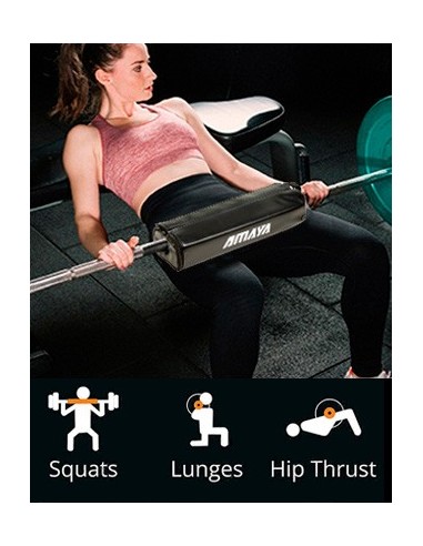 Almohadilla cuadrada para HIP THRUST