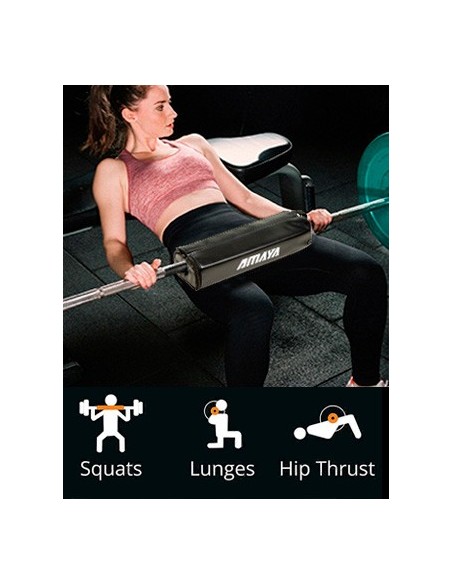 Almohadilla cuadrada para HIP THRUST