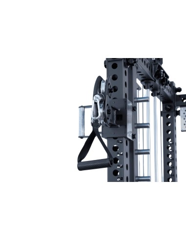 Jaula Multifuncional Profesional | Power Rack + Smith + Doble Polea Pro Series