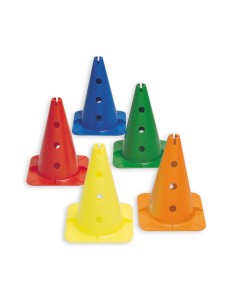 Cono Deportivo 32 cm – Set 12 Unidades Monocromo