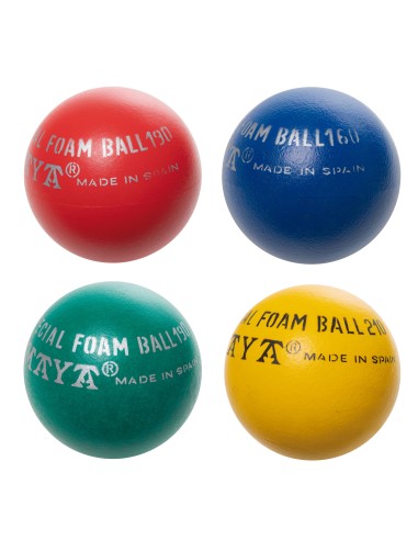 Pelota Foam Recubierta – Set Monocromo de 12 Unidades