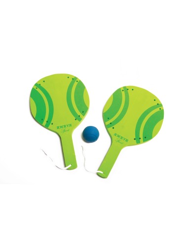 Set 24 Juegos Pala EVA Soft (2 Palas + Pelota)