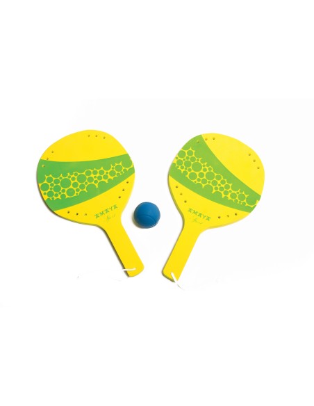 Set 24 Juegos Pala EVA Soft (2 Palas + Pelota)