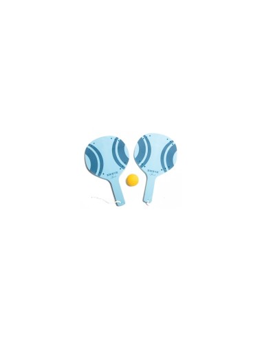 Set 24 Juegos Pala EVA Soft (2 Palas + Pelota)