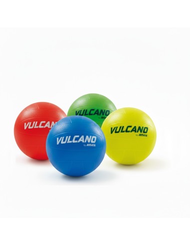 Set 12 Balones Fútbol TPE Vulcano Nº5 Ø220 mm Flúor
