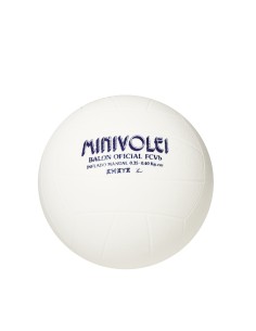 Set 12 Balones MiniVolley TPE Blanco Ø190 mm