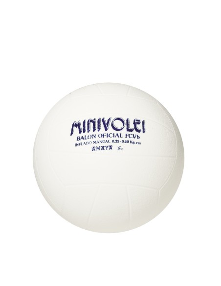 Set 12 Balones MiniVolley TPE Blanco Ø190 mm