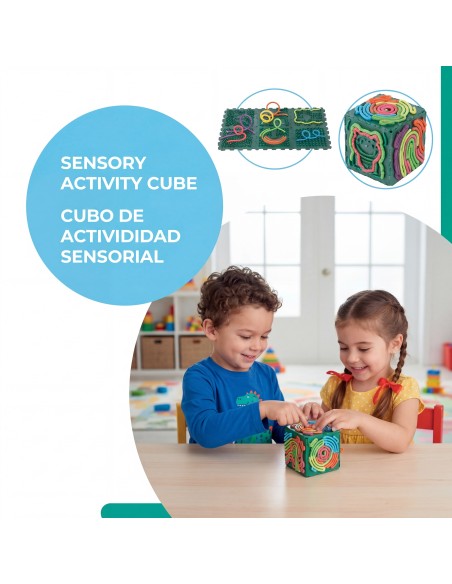 Cubo Sensorial Activity Cube Desarrollo Infantil Cubo Sensorial Activity Cube Desarrollo Infantil