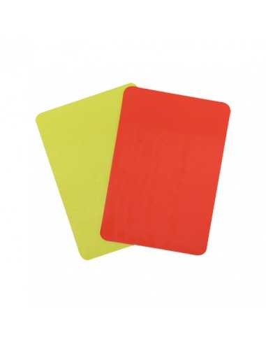 Set tarjeta árbitro color roja /amarilla