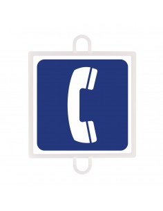 Panel de señalización tráfico de indicación nº 2 (teléfono)