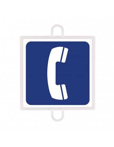 Panel de señalización tráfico de indicación nº 2 (teléfono)