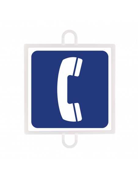 Panel de señalización tráfico de indicación nº 2 (teléfono)