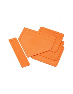 Set bases caucho béisbol -3 bases y 1 home base
