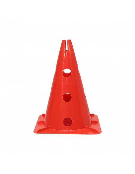 Cono con soporte para pica y aro base cuadrada
