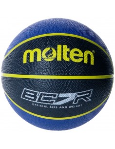 Balón molten baloncesto bcr2 talla 7 azul/negro