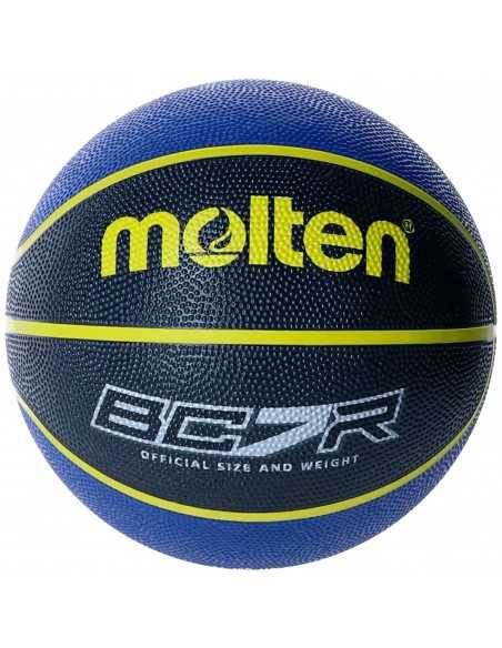 Balón molten baloncesto bcr2 talla 7 azul/negro