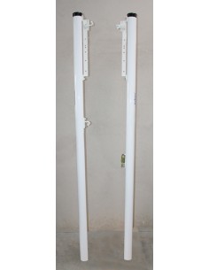 Juego postes voleibol fijos aluminio ø 90mm