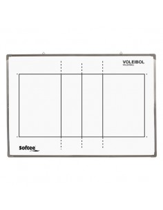 Pizarra magnética cerco de aluminio 60 x 90 cm voleibol