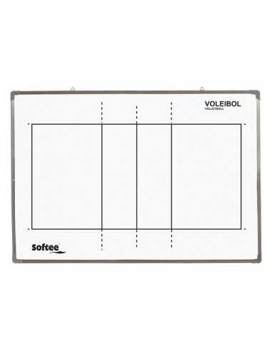 Pizarra magnética cerco de aluminio 60 x 90 cm voleibol