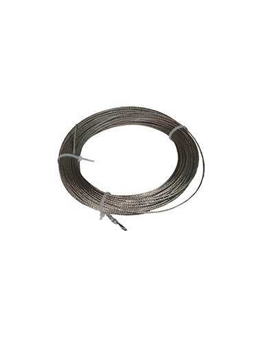 Metro lineal cable para red de protección 6mm. múltiplos de 25 metros
