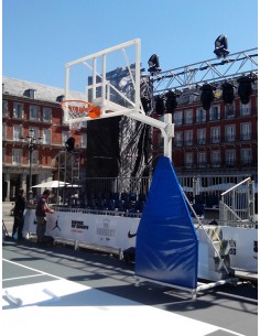 Juego protectores para canastas minibasket forma triangular