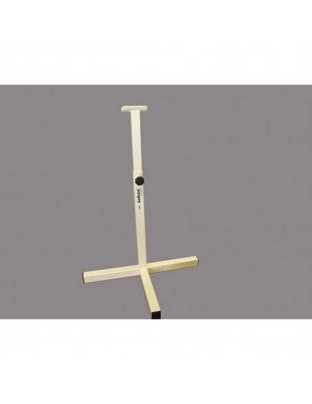 Soporte metalico graduable en altura para barra de danza -unidad-