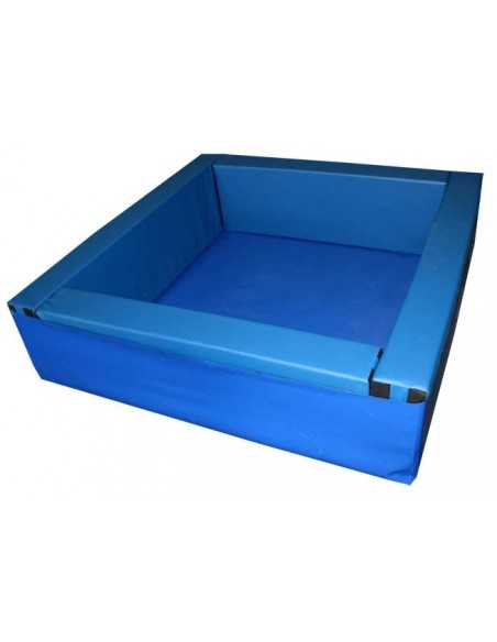 Suelo de lona pvc para piscina cuadrada de 150x150cm