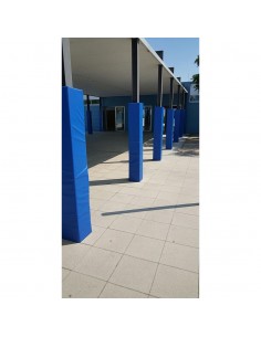 Proteccion columna cuadrada o rectangular deluxe 1 mt altura grosor 5 cm -metro lineal-