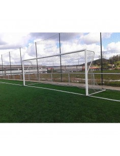 Juego de 2 bases porterías fútbol 11 para recogida de red