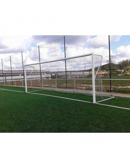 Juego de 2 bases porterías fútbol 11 para recogida de red