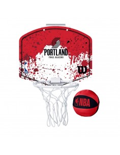 Set minicanasta wilson nba team mini hoop blazers