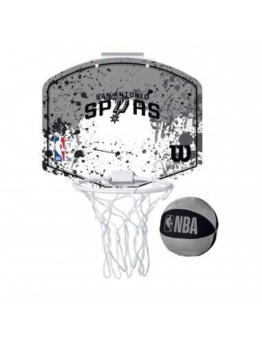 Set minicanasta wilson team mini hoop nba spurs