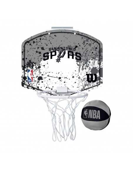 Set minicanasta wilson team mini hoop nba spurs