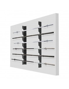 Soporte barras alzamiento horizontal softee (6 barras)