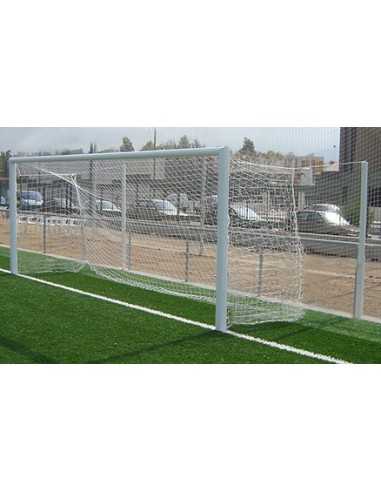 Juego de 2 redes fútbol 11 4 mm linea premium tipo cajón