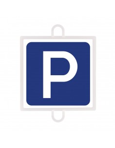 Panel de señalización tráfico de indicación nº 4 (estacionamiento)