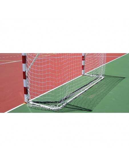 Juego de 2 bases fijas para porterías fijas de fútbol sala