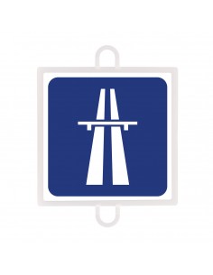 Panel de señalización tráfico de indicación nº 5 (autopista)