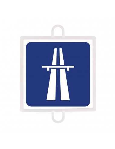 Panel de señalización tráfico de indicación nº 5 (autopista)