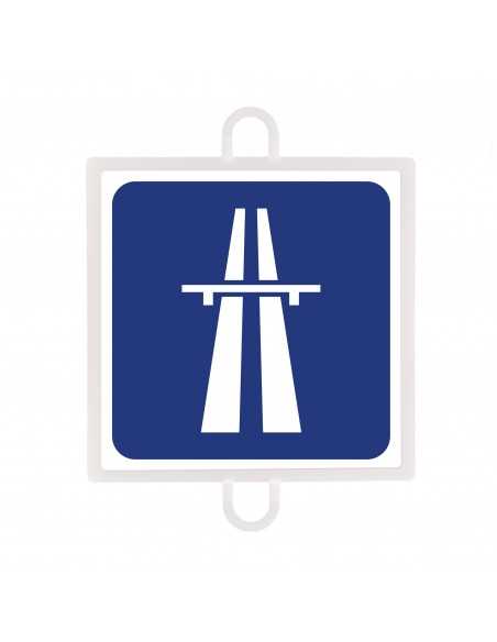 Panel de señalización tráfico de indicación nº 5 (autopista)