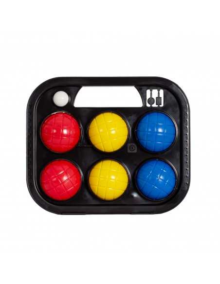 Juego 6 bolas petanca pvc