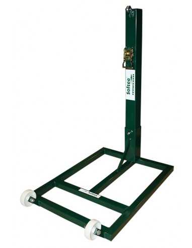 Juego postes tenis trasladables cuadrados 80x80mm