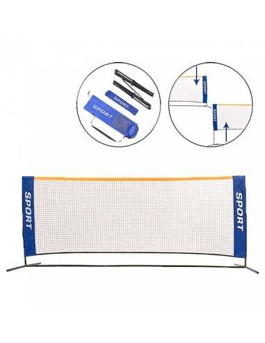 Set minitenis/minibadminton metálico