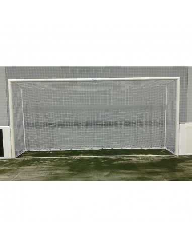 Juego porterías fútbol indoor aluminio trasladables tubo 90 mm