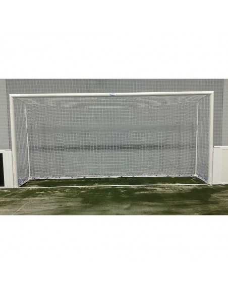Juego porterías fútbol indoor aluminio trasladables tubo 90 mm