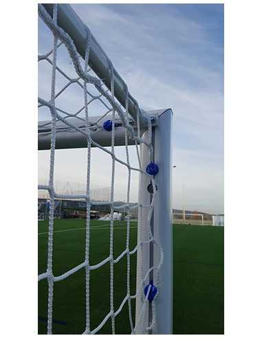 Juego de 2 redes fútbol 11 4mm linea premium