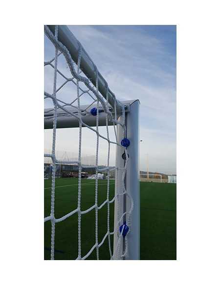Juego de 2 redes fútbol 11 4mm linea premium