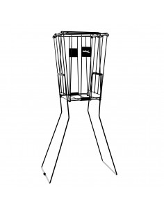 Cesta portapelotas tenis/pádel estructura metálica softee