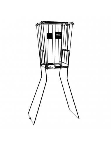 Cesta portapelotas tenis/pádel estructura metálica softee