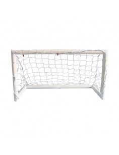 Portería multiusos pvc 1,20x0,60m -incluye red-